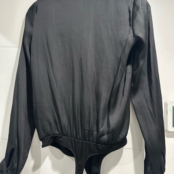 Paige bodysuit, shoulder pads, snap closure, worn once - Picture 5 of 7